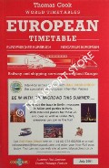 Thomas Cook European [Rail] Timetable / Europäisches Kursbuch / Indicateur Européen, July 2001 by FOX, Brendan (ed.)